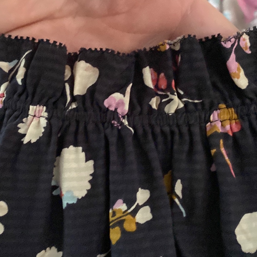 Rebecca Taylor Holly Flower Print Long Sleeve Navy Dress💙💙💙 - Picture 8 of 16